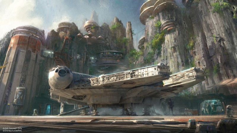 [ATUALIZADO] Lançadas primeiras impressões da "Star Wars Land"