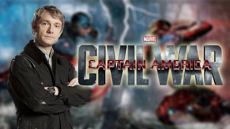 Revelado o papel de Martin Freeman em Capitão América: Guerra Civil