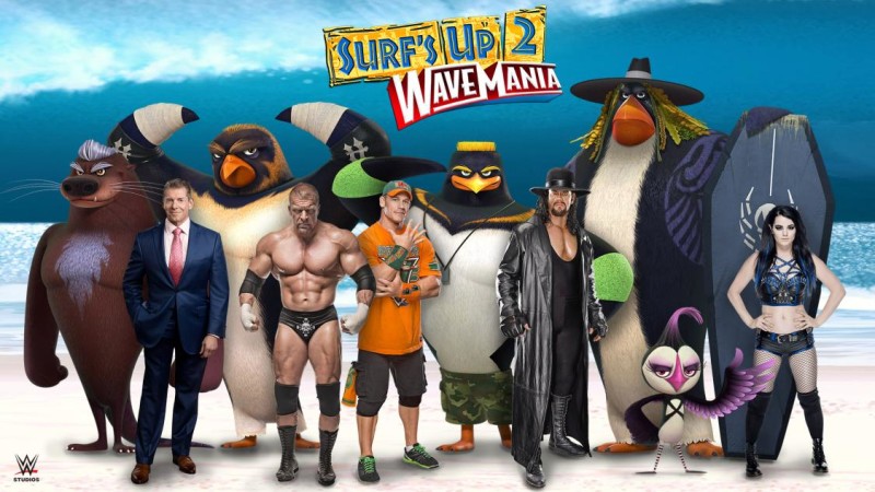 Sony e WWE se unem para sequência de "Tá Dando Onda" (É Sério)