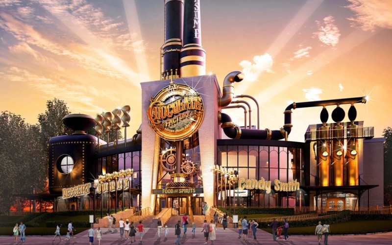 Fábrica de Chocolate do Willy Wonka será construída na Universal Studios