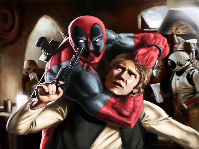 Ryan Reynolds quer parceria de Deadpool com Han Solo