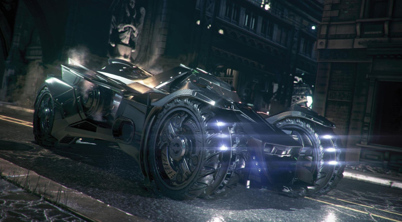 Batmóvel da série de games Arkham foi construído de verdade usando uma Lamborghini