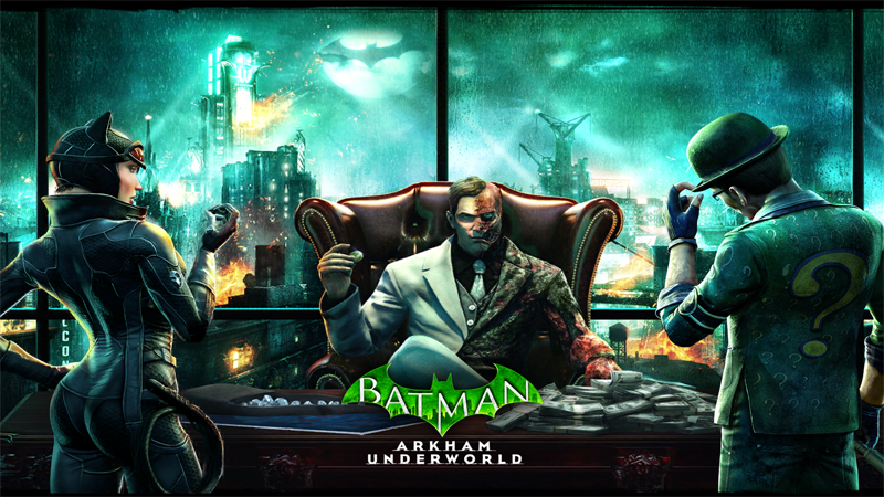 Lançado trailer do jogo Batman: Arkham Underworld