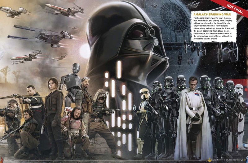 Lançadas diversas imagens e descrição dos personagens de Rogue One: A Star Wars Story