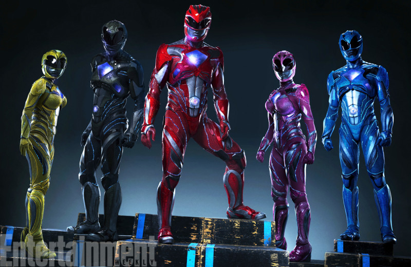Revelado o visual dos Power Rangers no novo filme