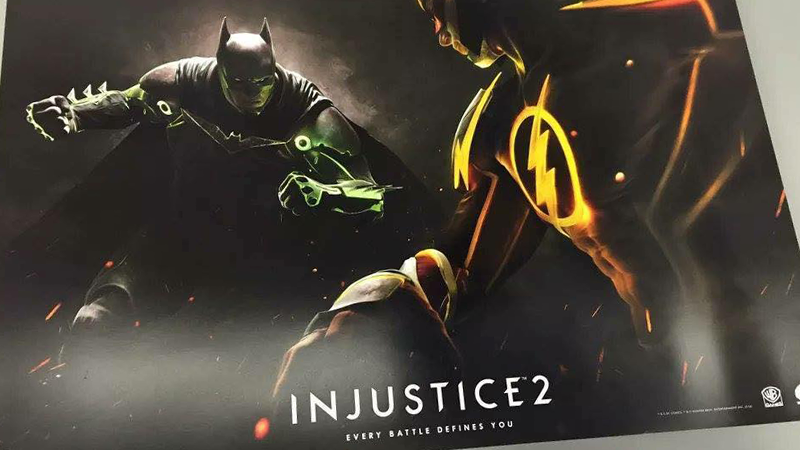 Pôster Promocional confirma Injustice 2