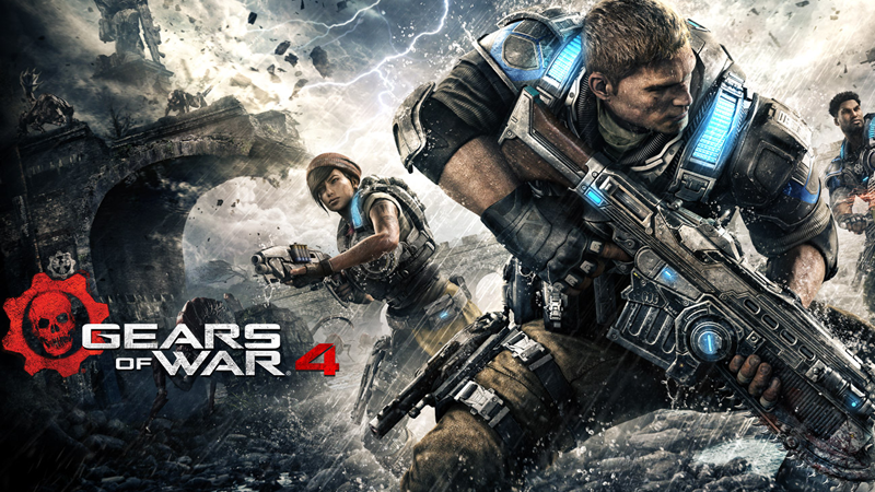 Assista à 6 minutos de gameplay do novo Gears of War 4