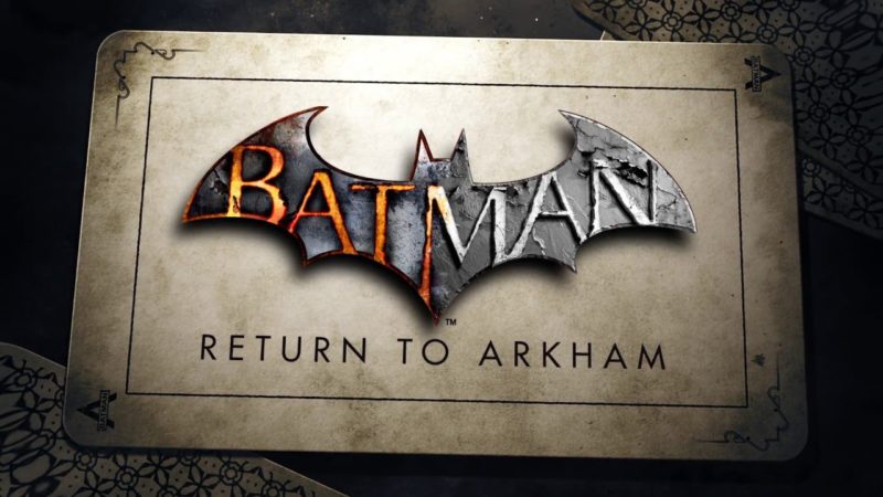 Coletânea Batman: Return to Arkham é adiada por tempo indefinido
