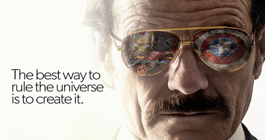 Bryan Cranston é o Stan Lee em arte feita por fã