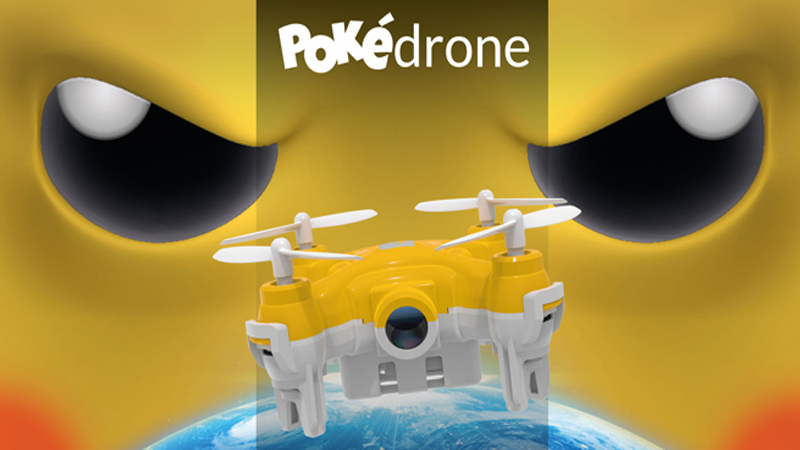 Drone irá facilitar a vida dos jogadores de Pokémon GO