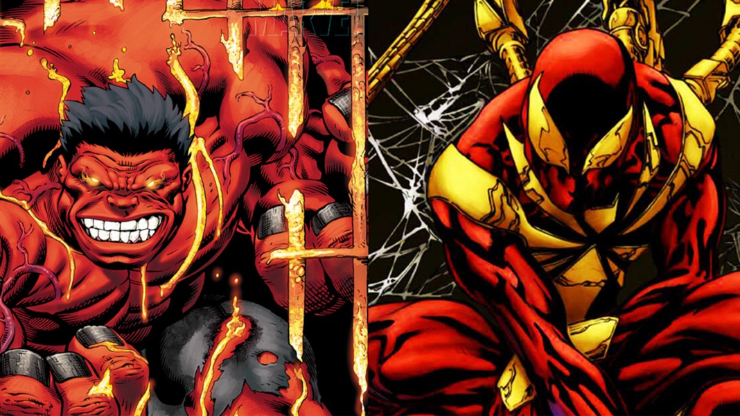 Aparições do Hulk Vermelho e Aranha de Ferro em Capitão América: Guerra Civil foram consideradas