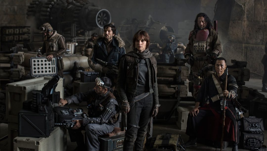 Empire revela sua próxima capa baseada em Rogue One: Uma História Star Wars e uma nova imagem dos três heróis rebeldes