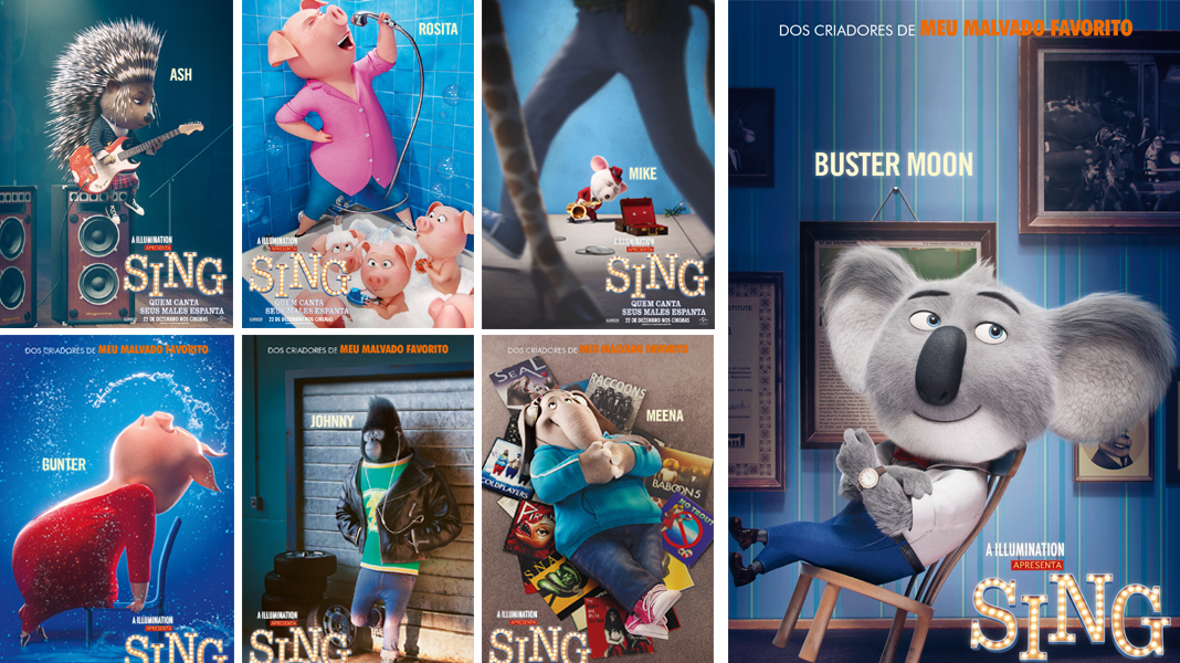 A maior competição de canto do mundo vai começar - assista ao novo trailer de ‘Sing’