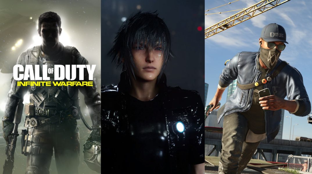 Lançamentos dos Games - Novembro/2016
