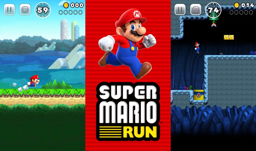 Super Mario Run teve 37,4 milhões de downloads em 3 dias e arrecadou $4 milhões de dólares nas primeiras 24 horas