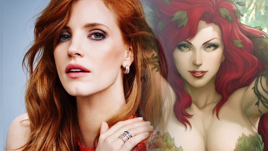 Jessica Chastain demonstra interesse em interpretar a Hera Venenosa em Sereias de Gotham