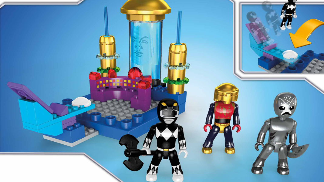 Mattel lança linha Mega Construx inspirada em Power Rangers!