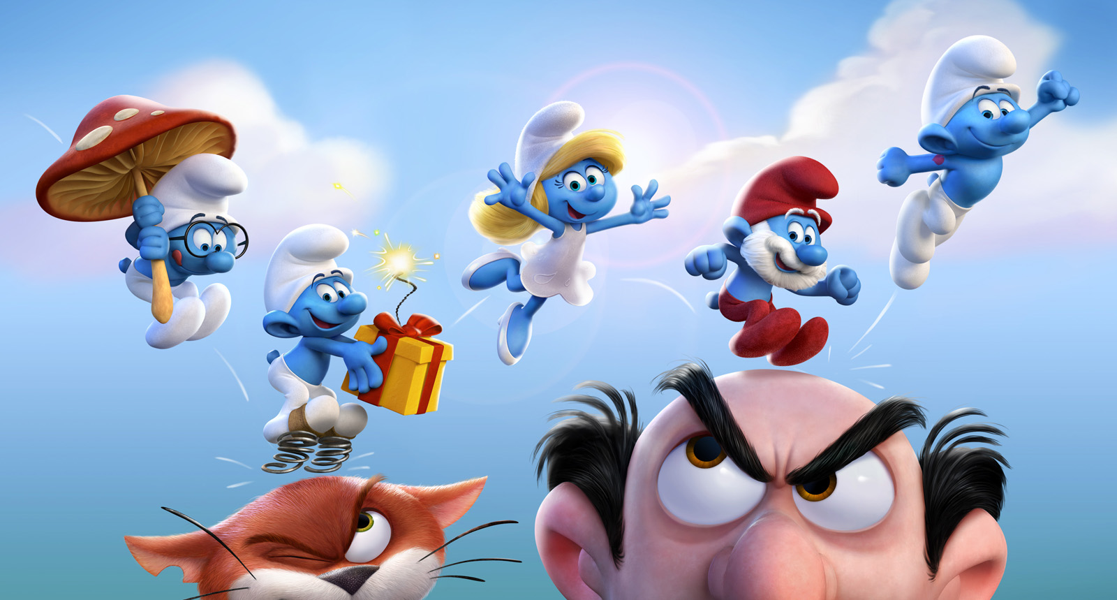 "Os Smurfs e a Vila Perdida" estreia na UCI com várias surpresas para o público
