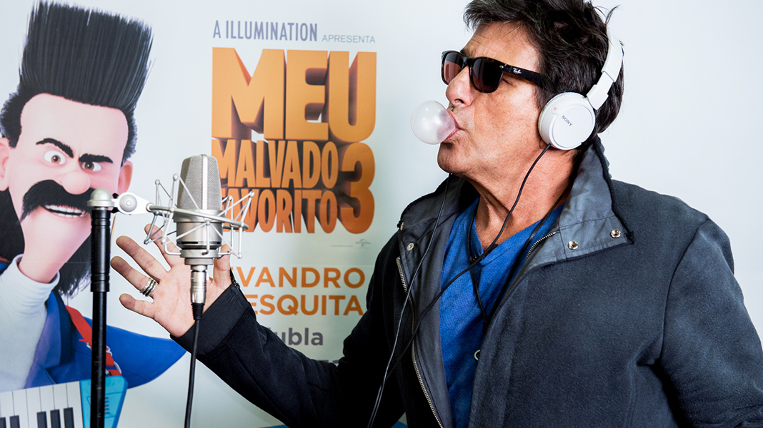 Universal anuncia Evandro Mesquita como a voz do supervilão Balthazar Bratt, em "Meu Malvado Favorito 3"