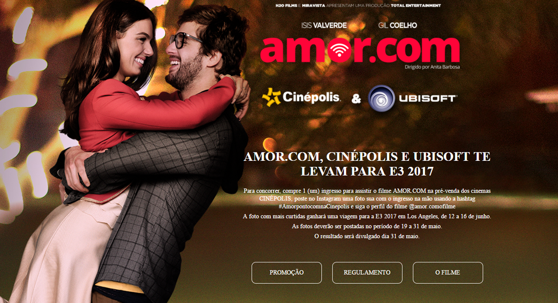 Ubisoft e Cinépolis fazem promoção para levar fã ao maior evento de games do mundo!
