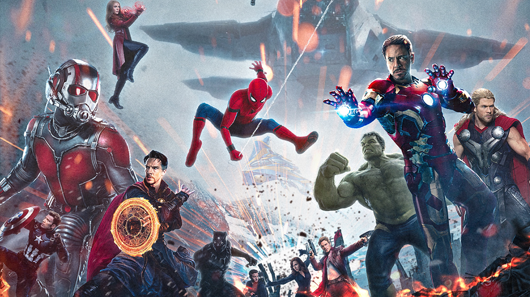 Vingadores: Guerra Infinita | Pôster Fan-Made une os heróis do UCM