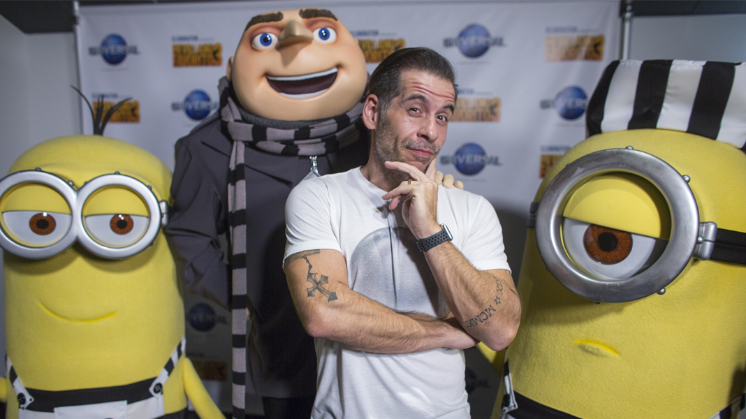 Encontro inédito reúne Leandro Hassum e elenco da versão latina de "Meu Malvado Favorito 3"