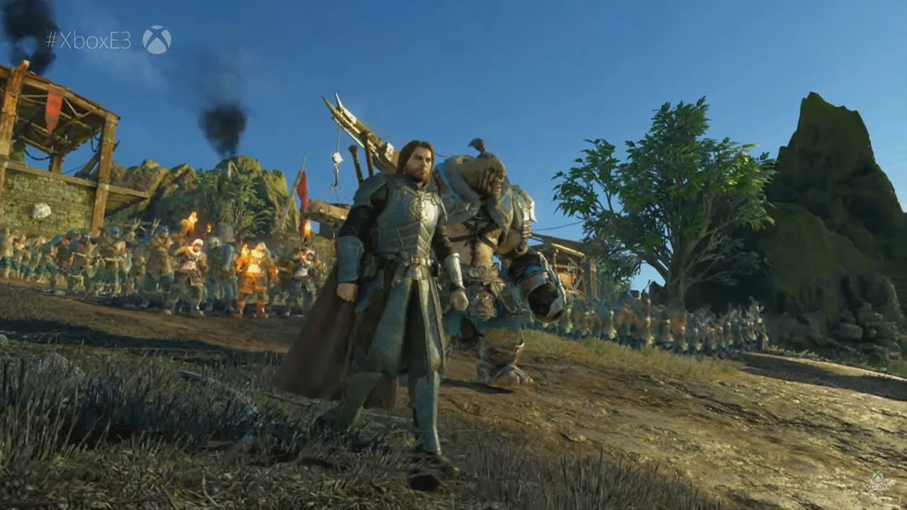Shadow of War tem gameplay revelado durante conferência do Xbox na E3 2017