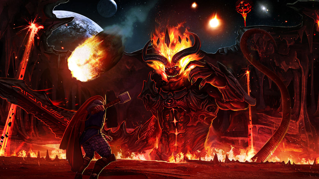 Surtur é revelado em imagem da nova linha de colecionáveis Funko Pop! inspirados em Thor: Ragnarok