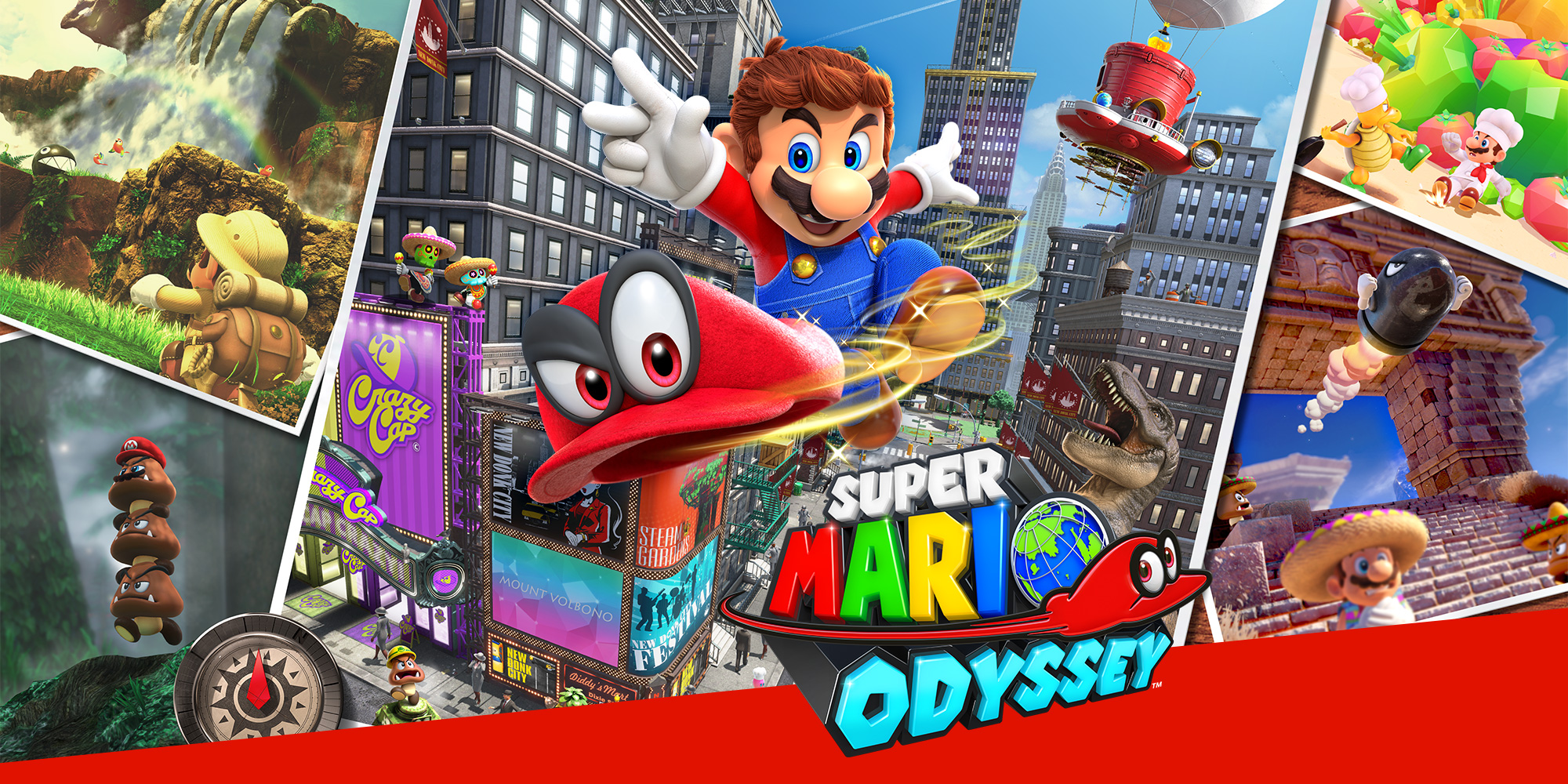 Gamescom 2017 | Conheça O Mundo Luncheon De Super Mario Odyssey