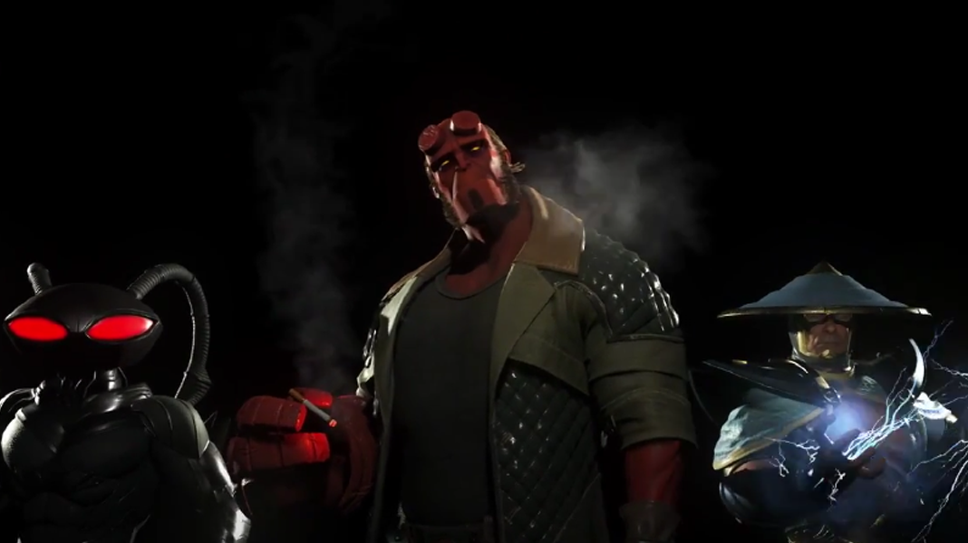 Injustice 2 | Hellboy, Raiden e Arraia Negra são os novos personagens jogáveis