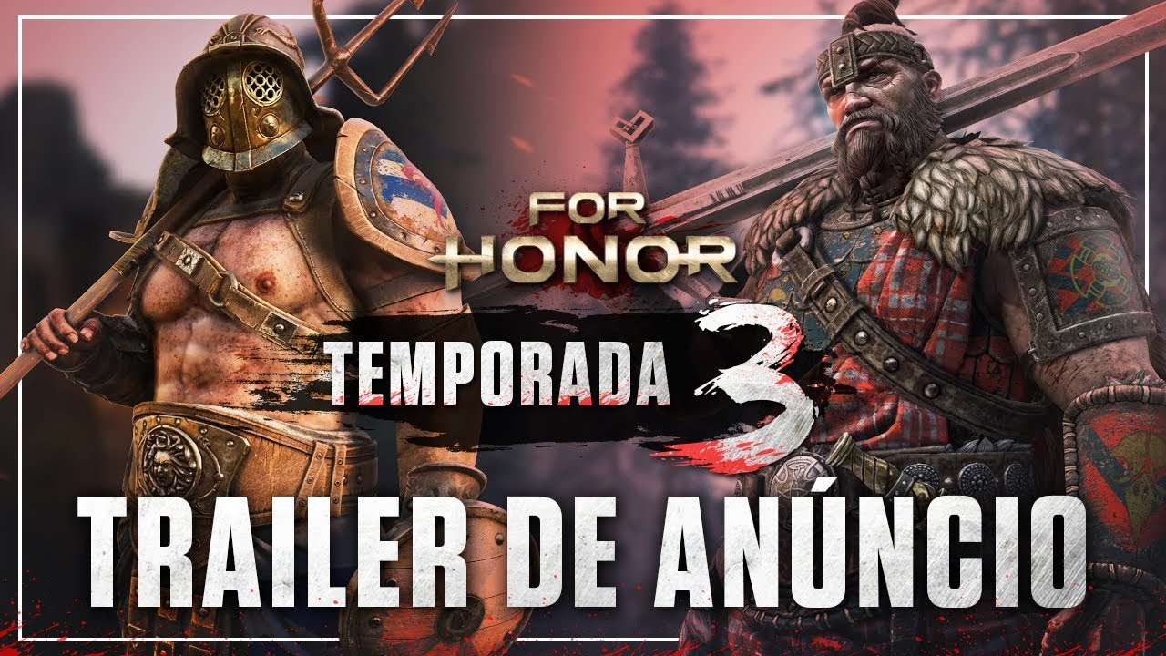Terceira temporada de For Honor, "Rancor e Glória" será lançada gratuitamente amanhã, 15 de agosto