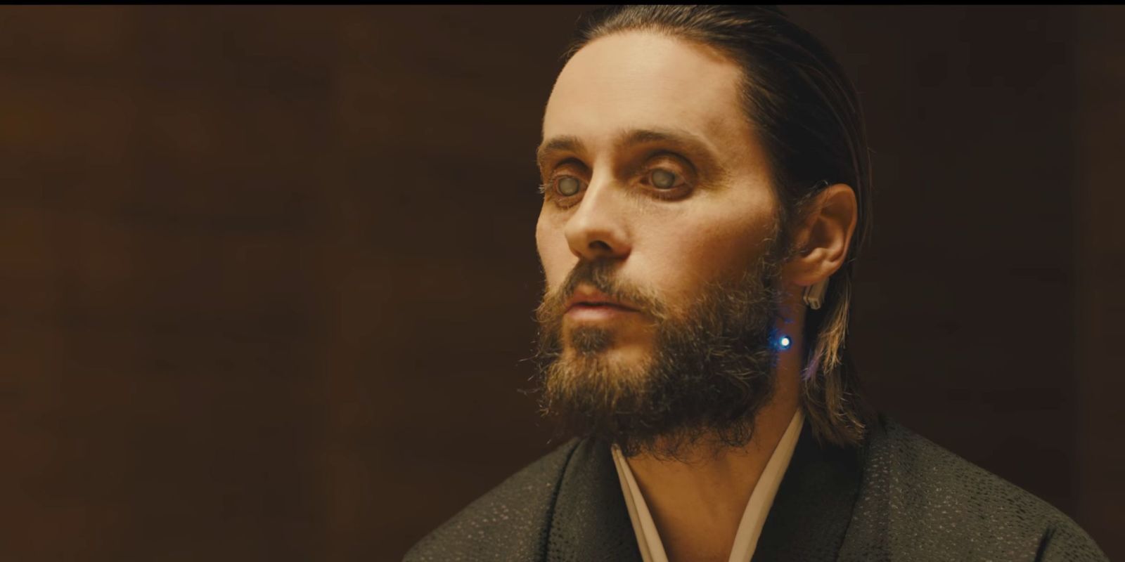 Jared Leto usou lentes para ficar parcialmente cego durante seu papel de Blade Runner 2049