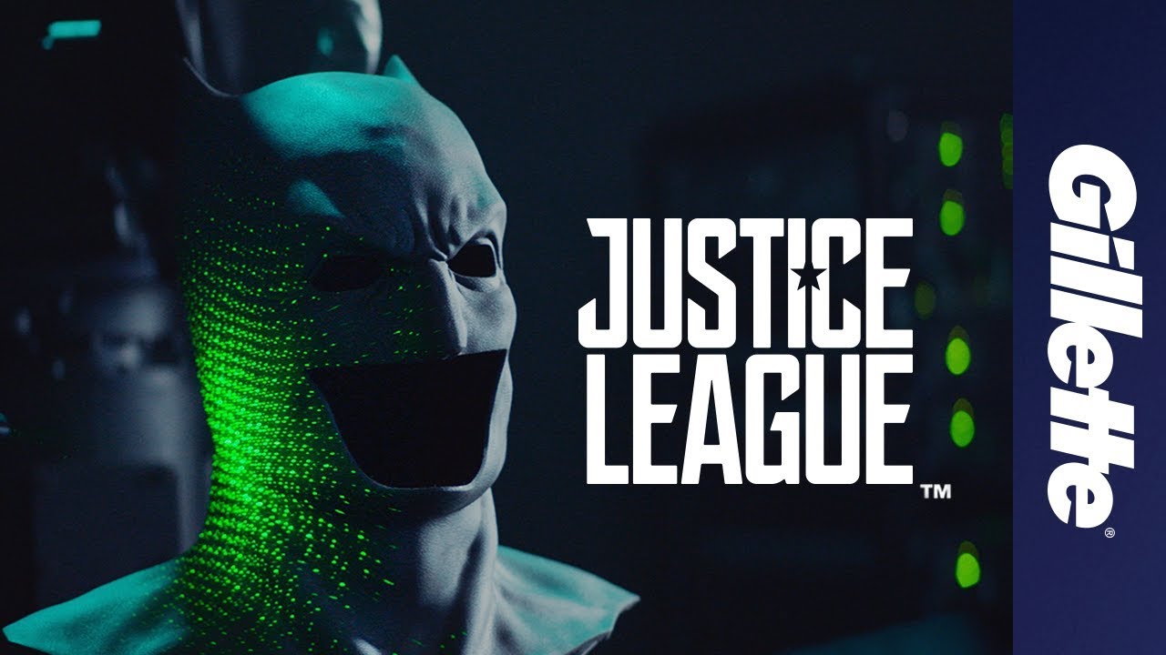 Gillette lançará linha especial de produtos e experiência VR baseados em Liga da Justiça!