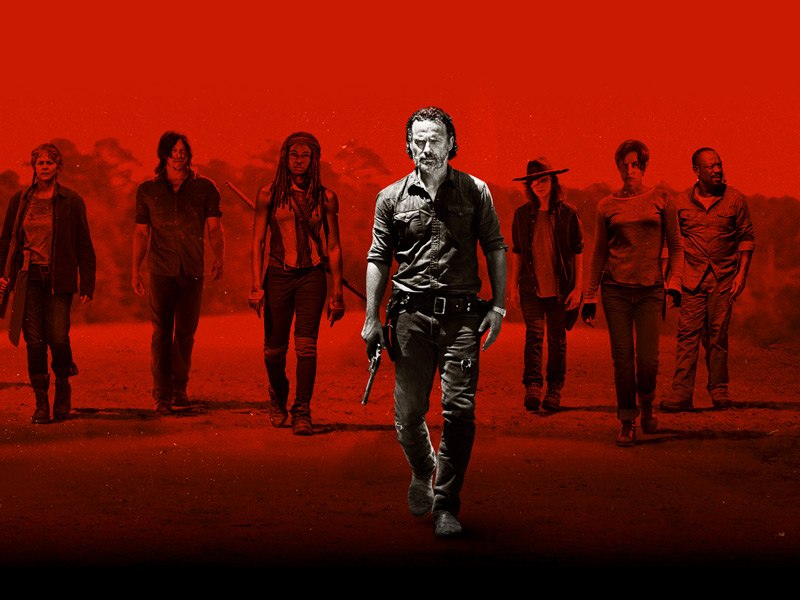 The Walking Dead | Serie ganha pôsteres especiais para comemorar centésimo episódio
