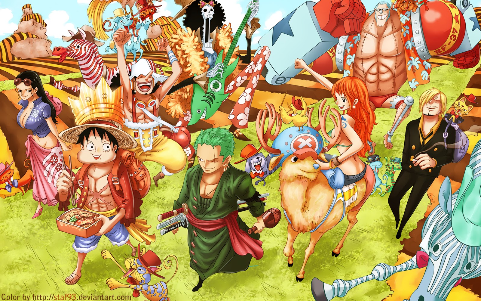 One Piece | Nami, Zoro, Franky e Boa viram colecionáveis da Funko