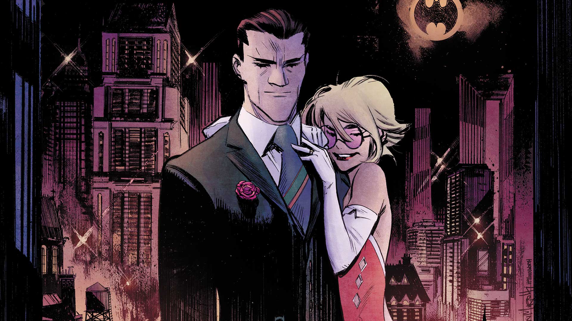 Batman: White Knight | Sean Murphy publica página sem censura da cena entre coringa e arlequina