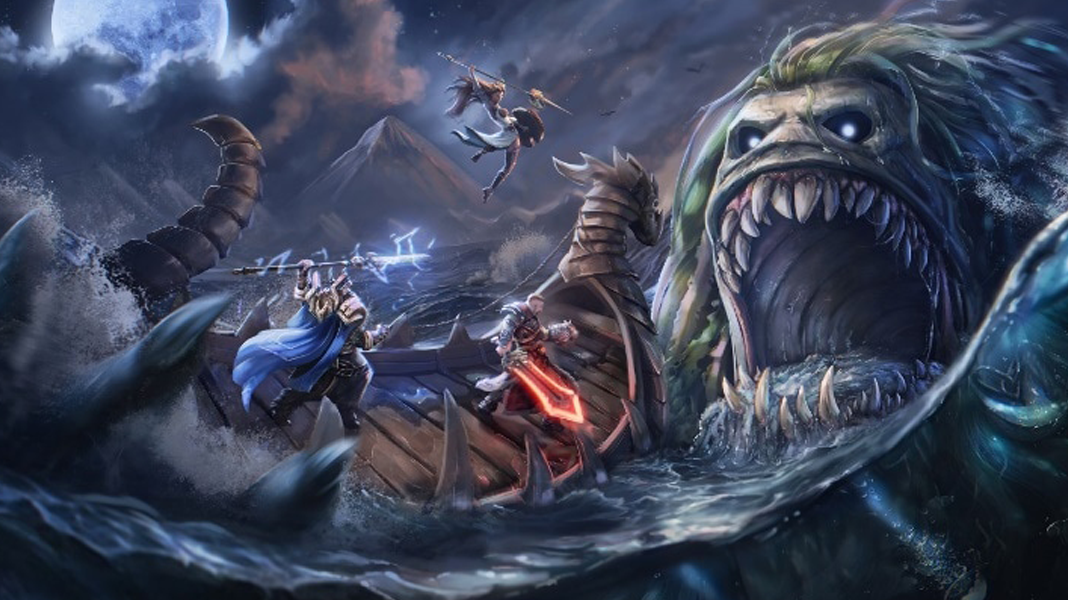 Já está disponível novo modo de jogo de Smite com elementos de RPG e grandes batalhas em reinos nórdicos