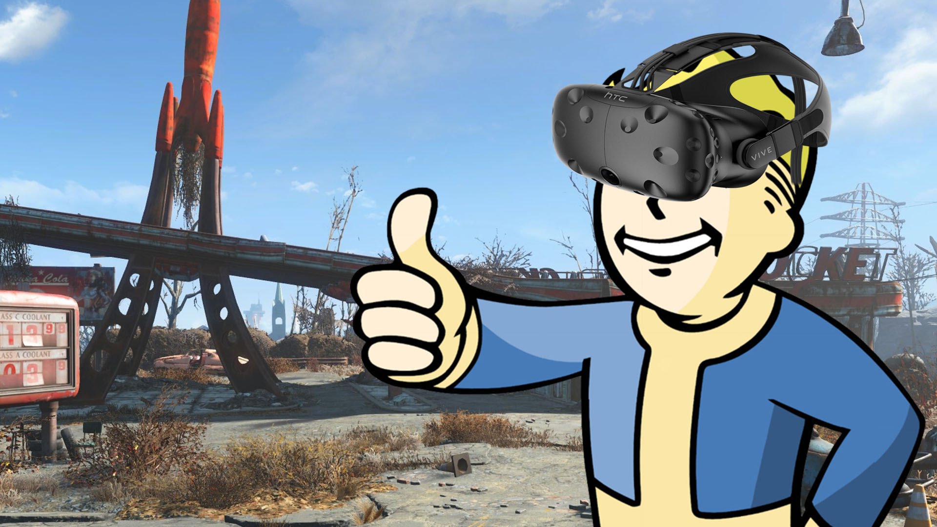 Fallout 4 VR está disponível mundialmente para HTC VIVE