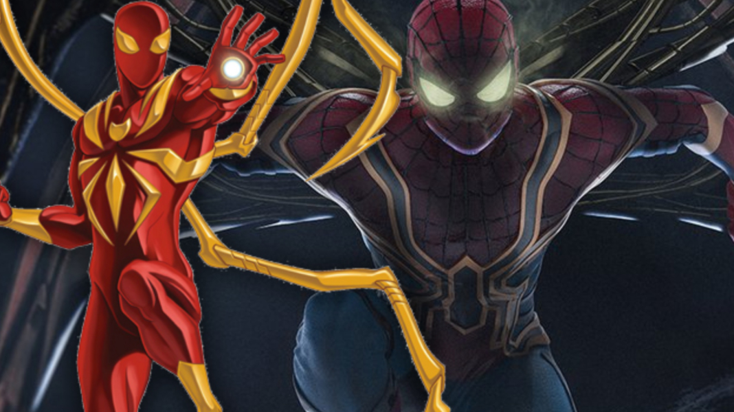 Vingadores: Guerra Infinita | Arte promocional mostra as patas no uniforme do Homem-Aranha