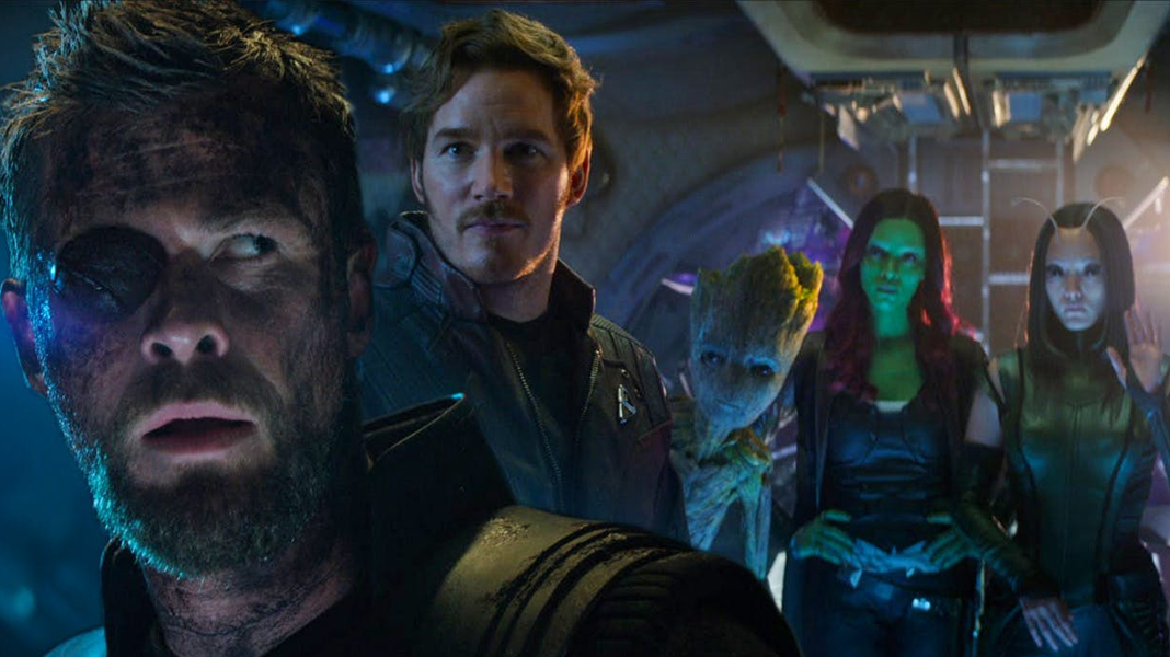 Vingadores: Guerra Infinita | Nova imagem mostra os Guardiões da Galáxia ameaçando o Thor