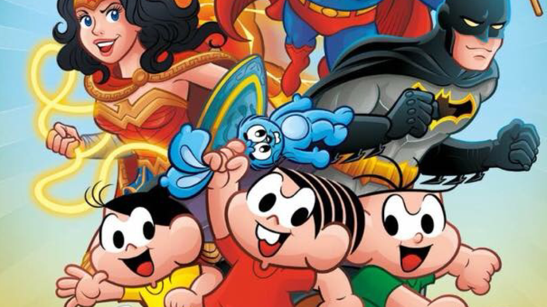Panini lançará um crossover unindo Liga da Justiça e Turma da Mônica!