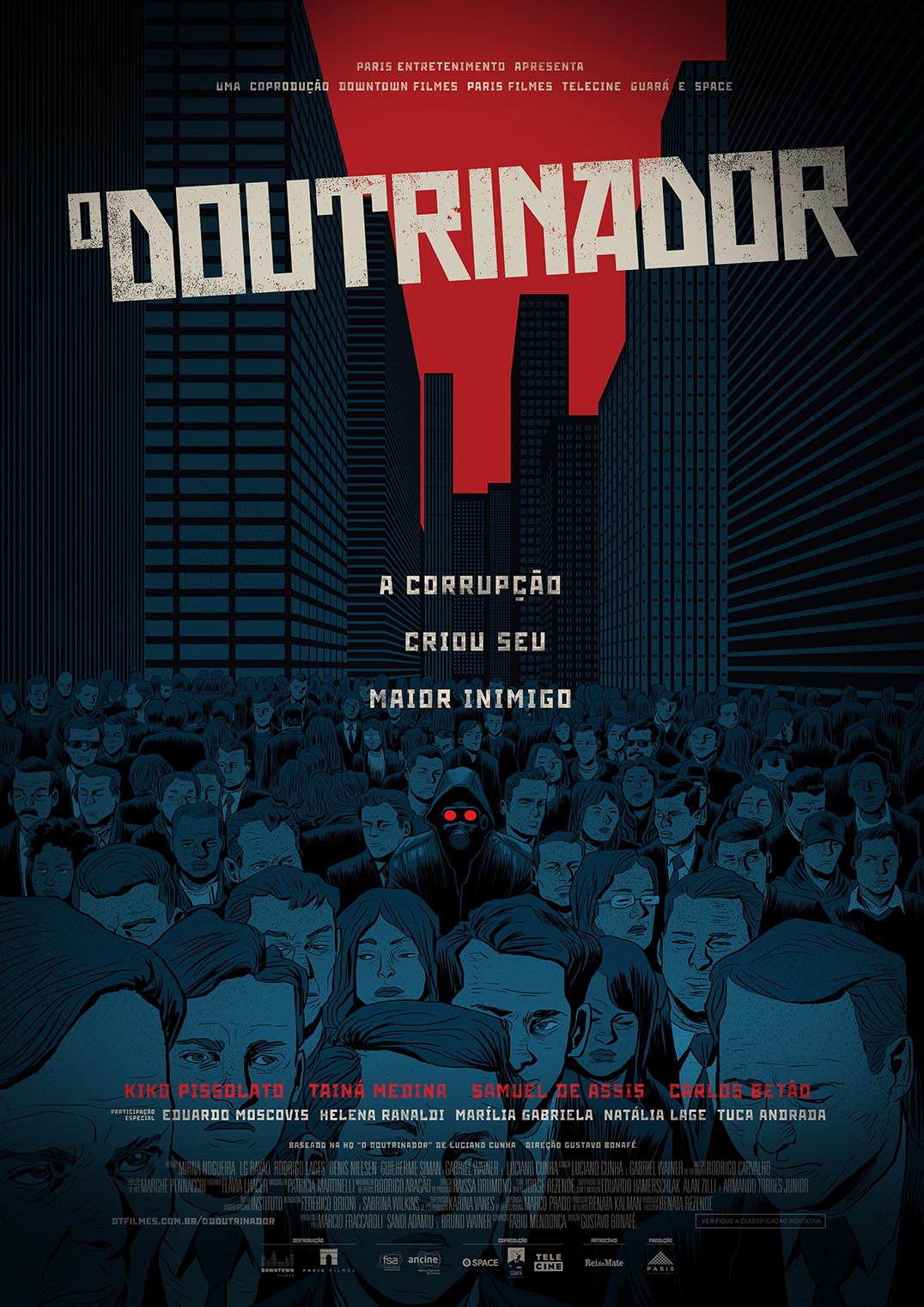 O Doutrinador | Filme ganha novos cartazes criados por renomados quadrinistas brasileiros