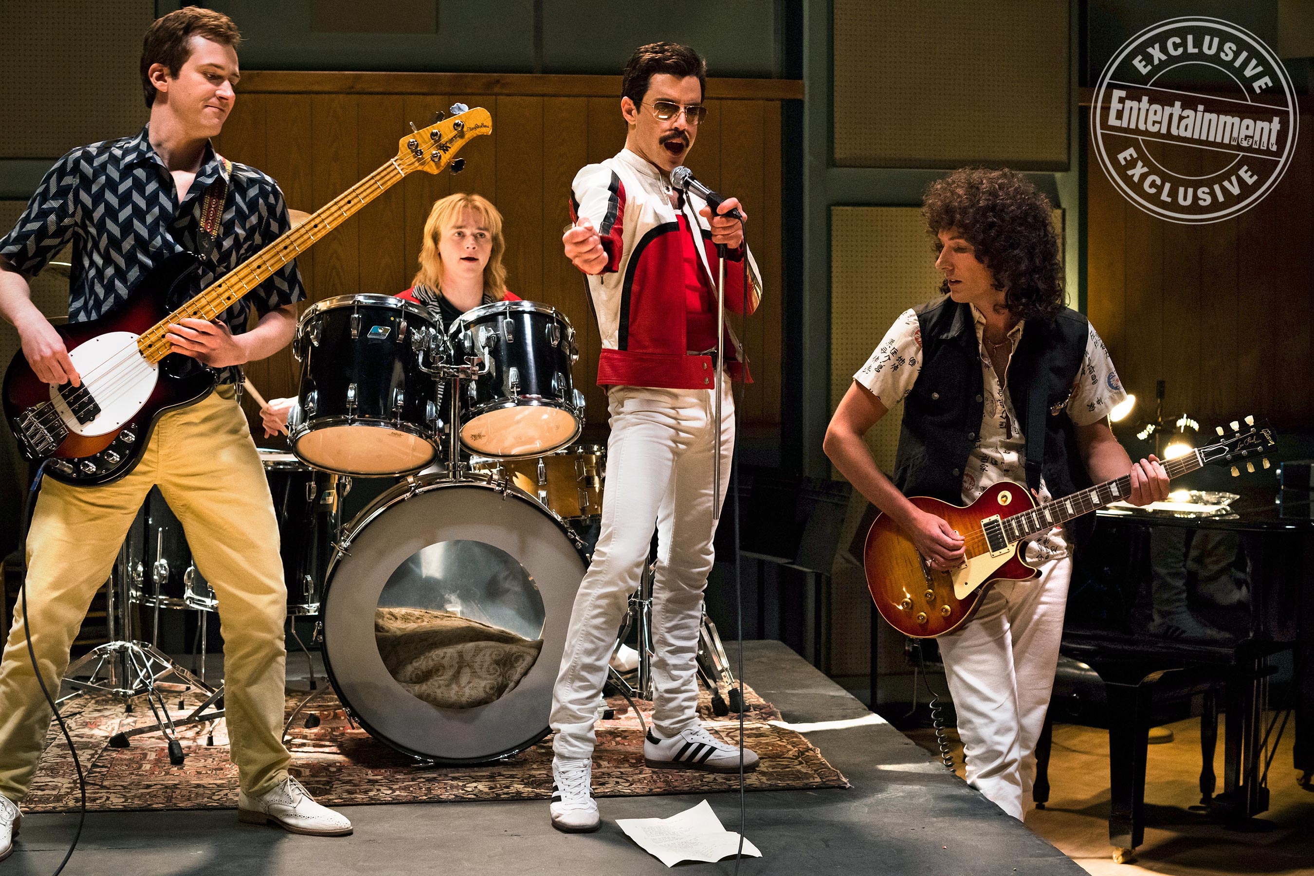 Bohemian Rhapsody | Nova foto mostra Freddie Mercury reunido com a banda Queen