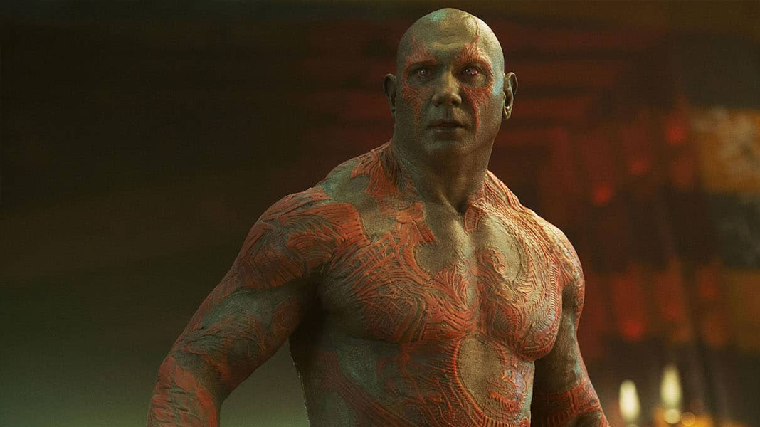 Depois de James Gunn, Dave Bautista, o Drax, também quer ir pra DC!