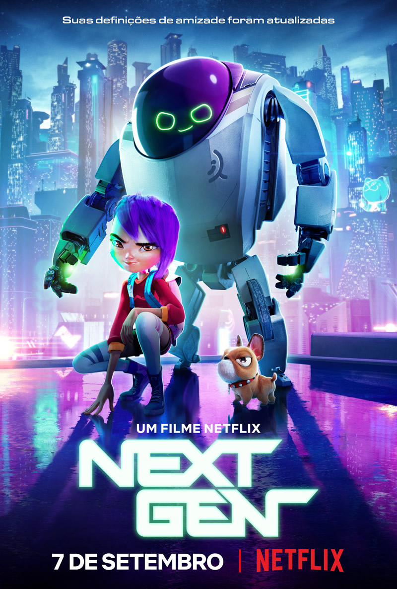 Next Gen | Netflix lança trailer oficial do seu novo filme animado