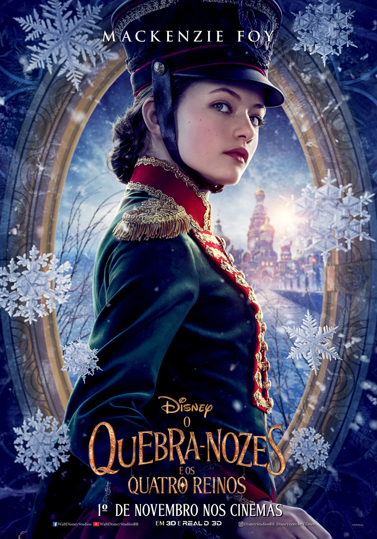 O Quebra-Nozes e os Quatro Reinos | Filme ganha novos pôsteres individuais dos personagens