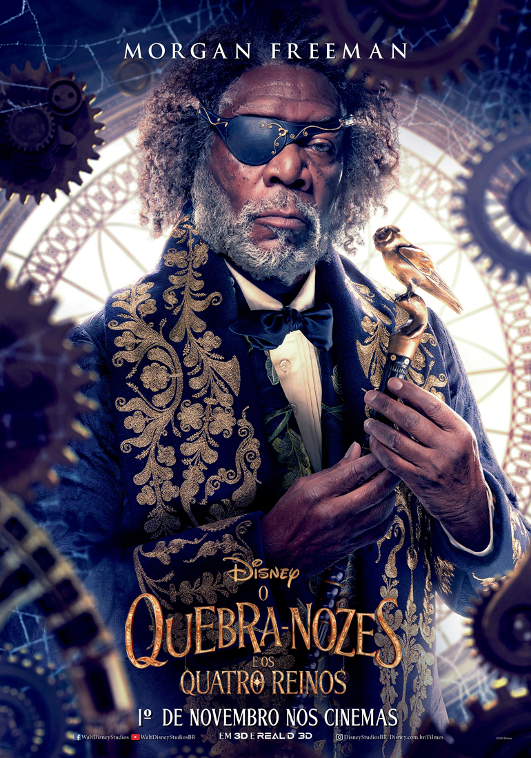 O Quebra-Nozes e os Quatro Reinos | Filme ganha novos pôsteres individuais dos personagens
