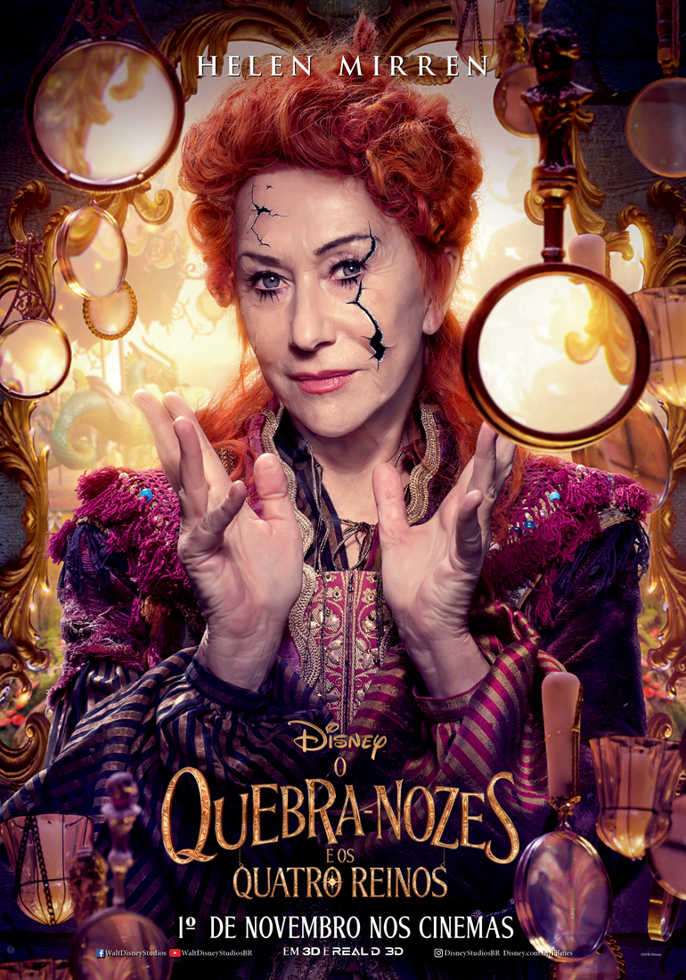 O Quebra-Nozes e os Quatro Reinos | Filme ganha novos pôsteres individuais dos personagens
