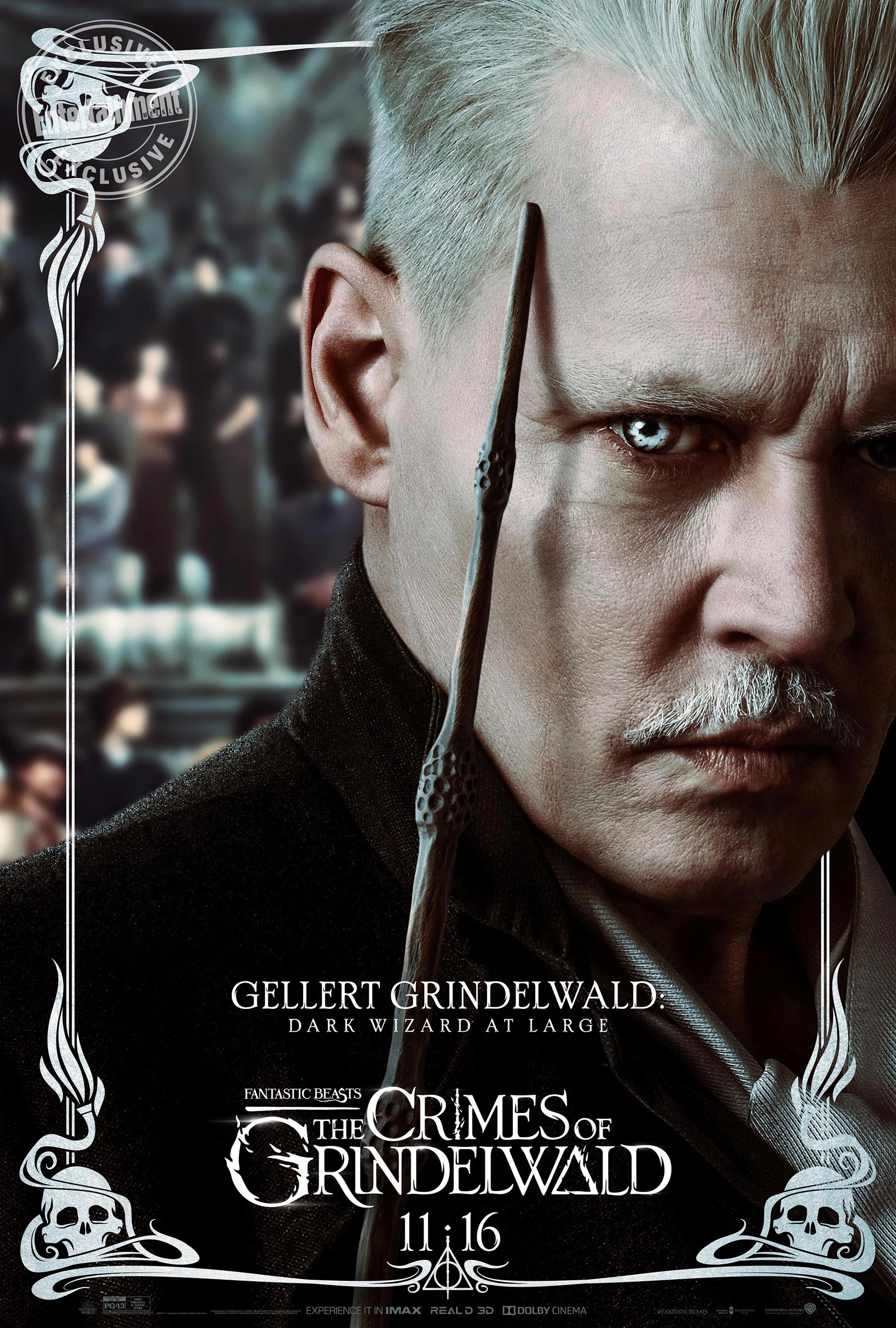 Animais Fantásticos: Os Crimes de Grindelwald | Novos pôsteres mostram mais detalhes dos personagens principais