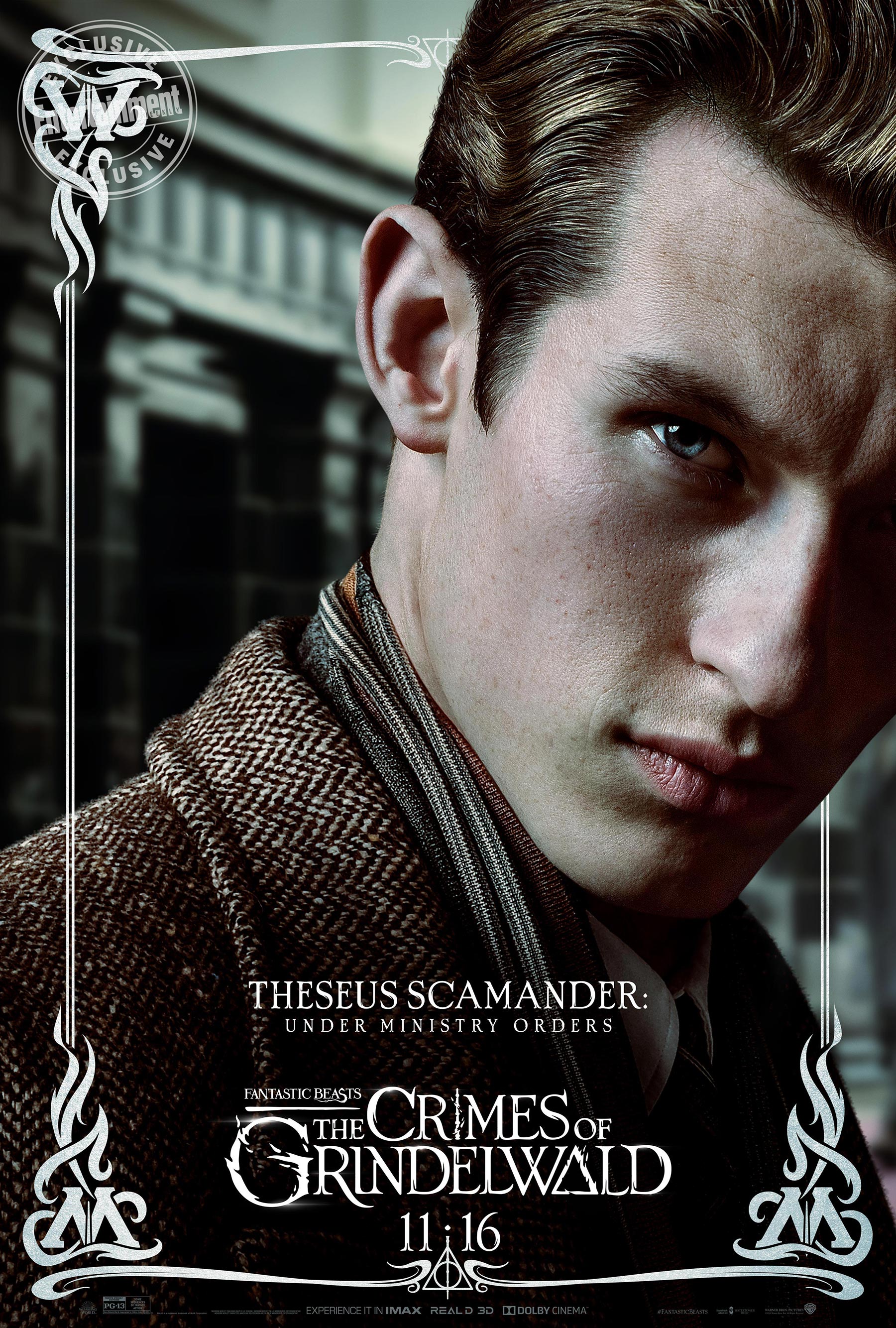 Animais Fantásticos: Os Crimes de Grindelwald | Novos pôsteres mostram mais detalhes dos personagens principais